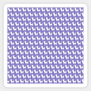 Chihuahua silhouette print (mini) lilac Sticker